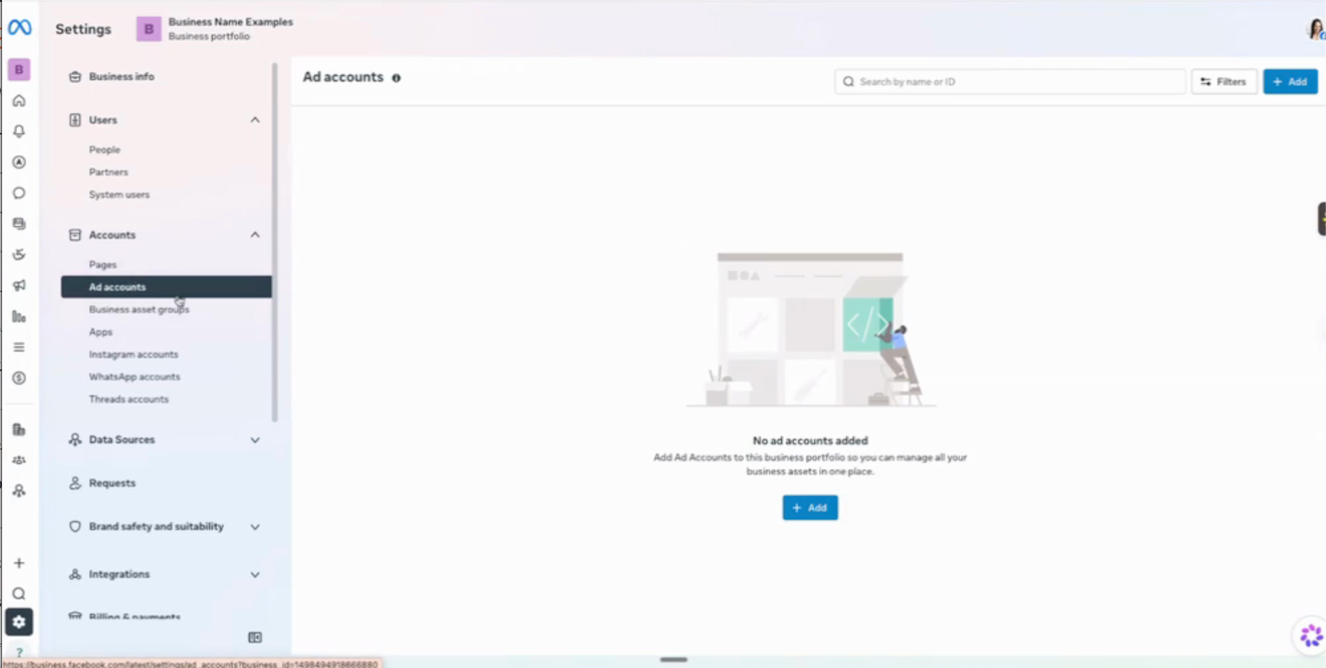 Click on Add