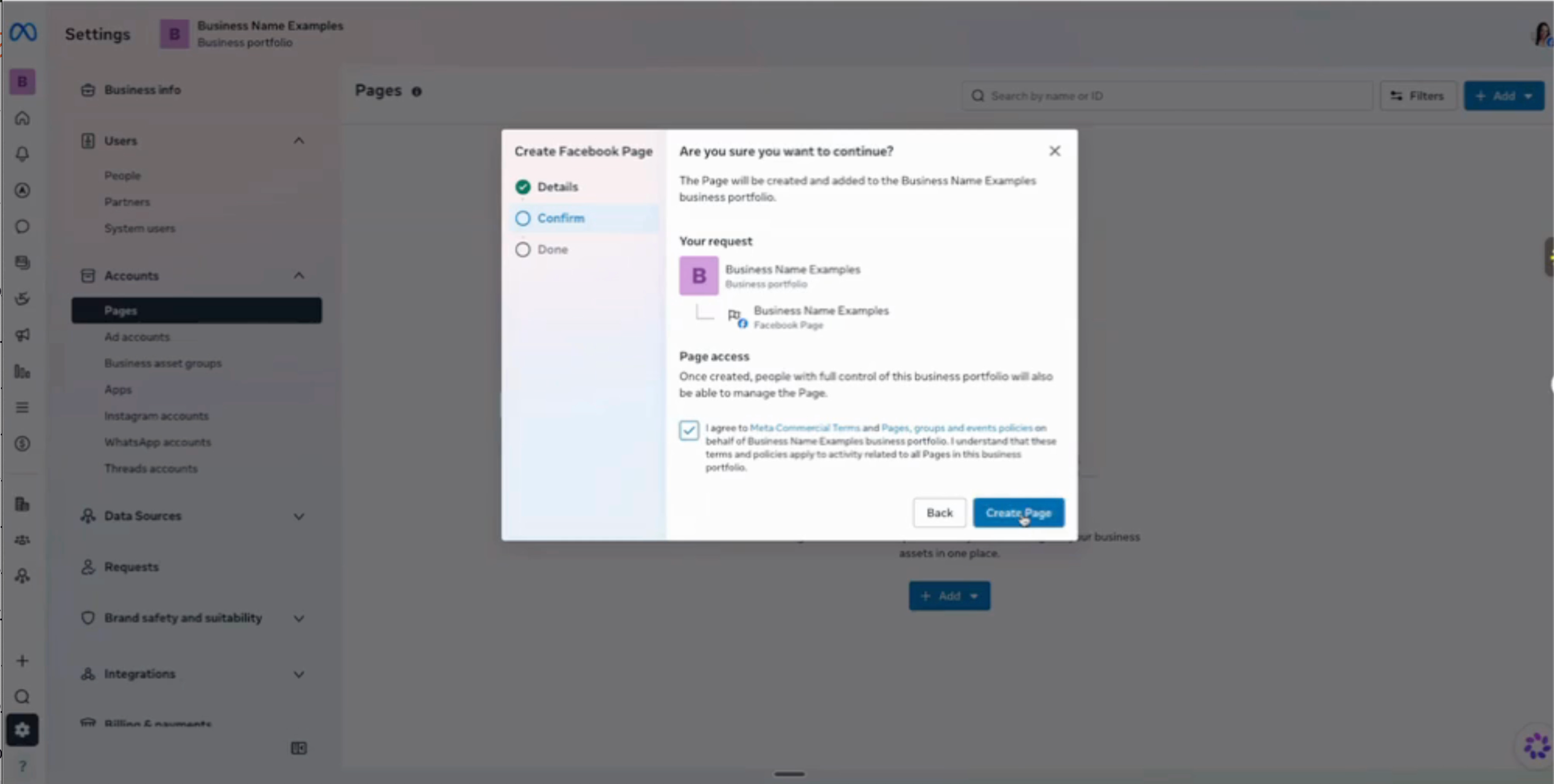 Check the checkbox