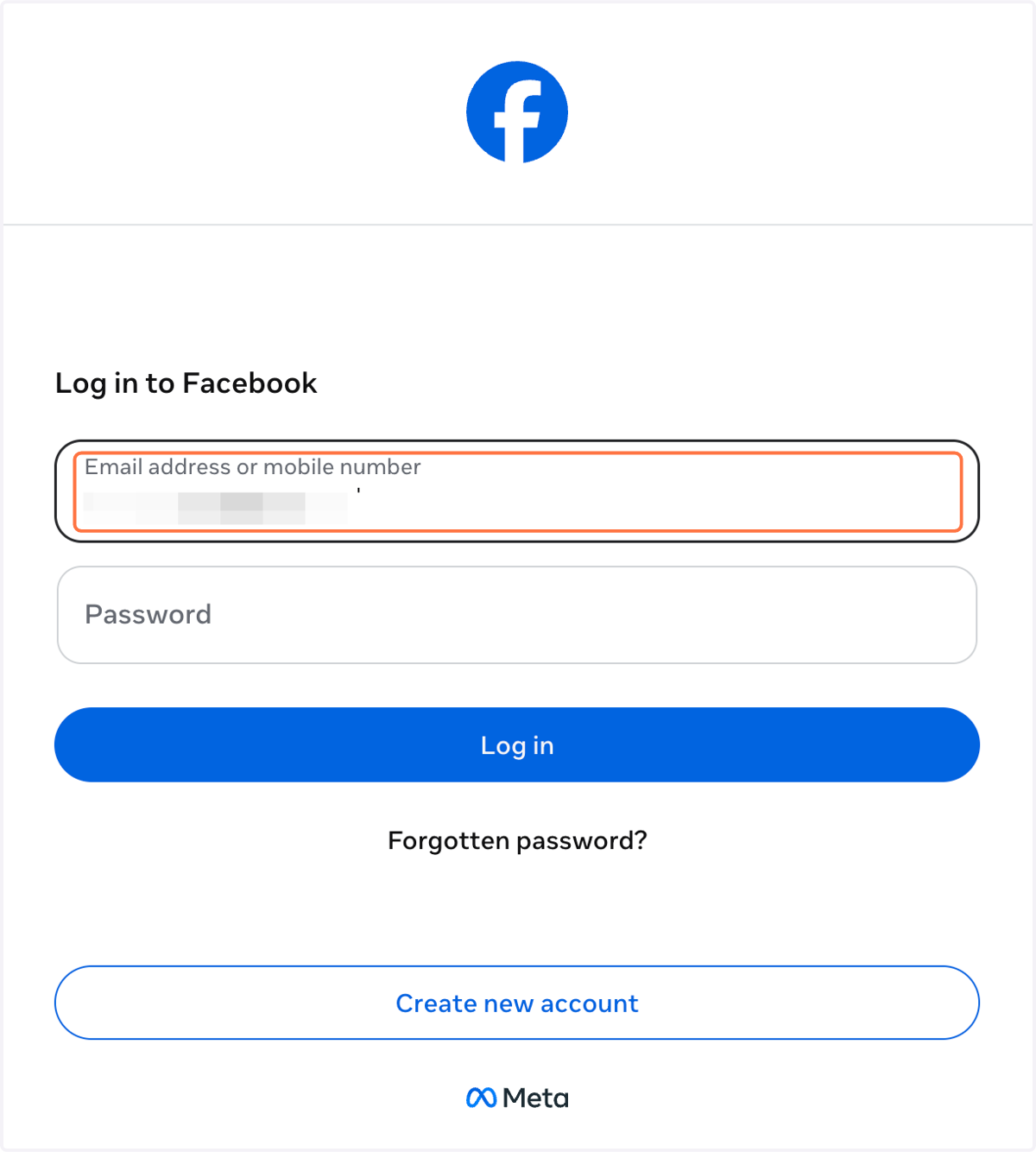 Type Email address or mobile numb…