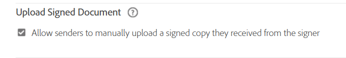 Upload Signed Document
