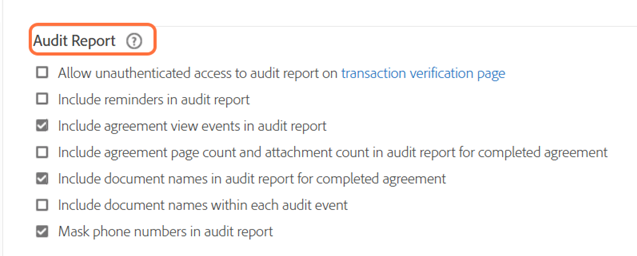 Audit Report