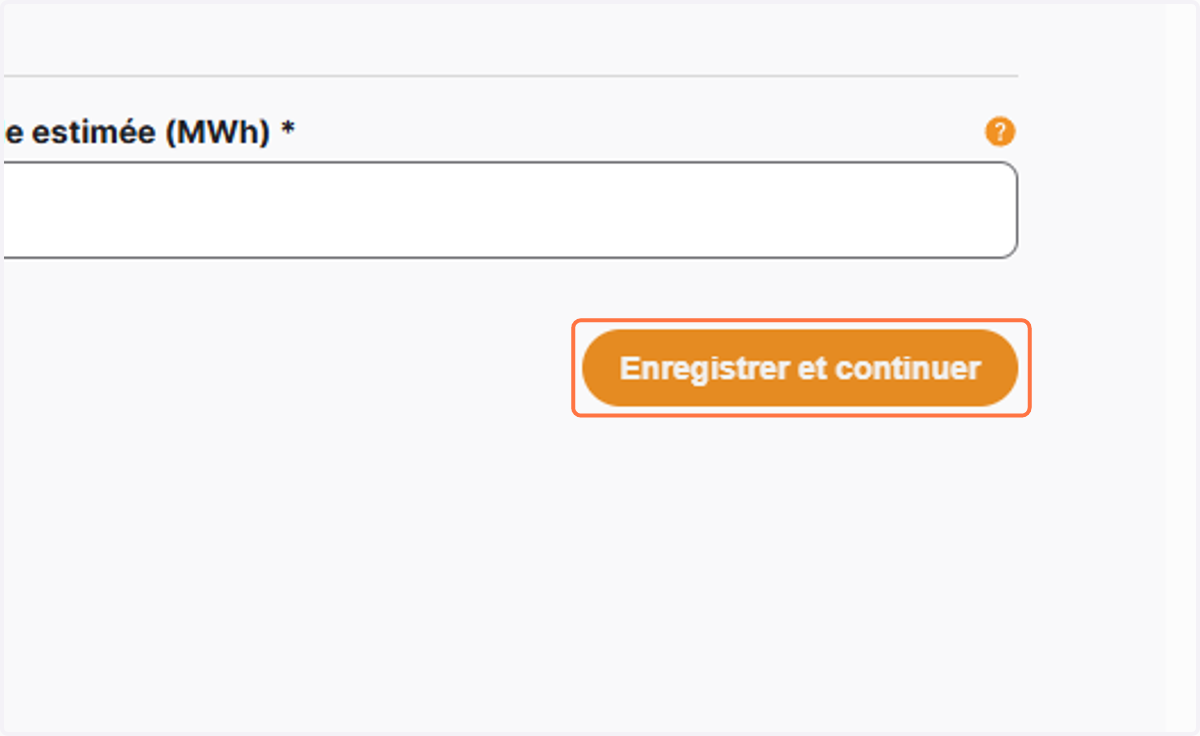 Enregistrer et continuer