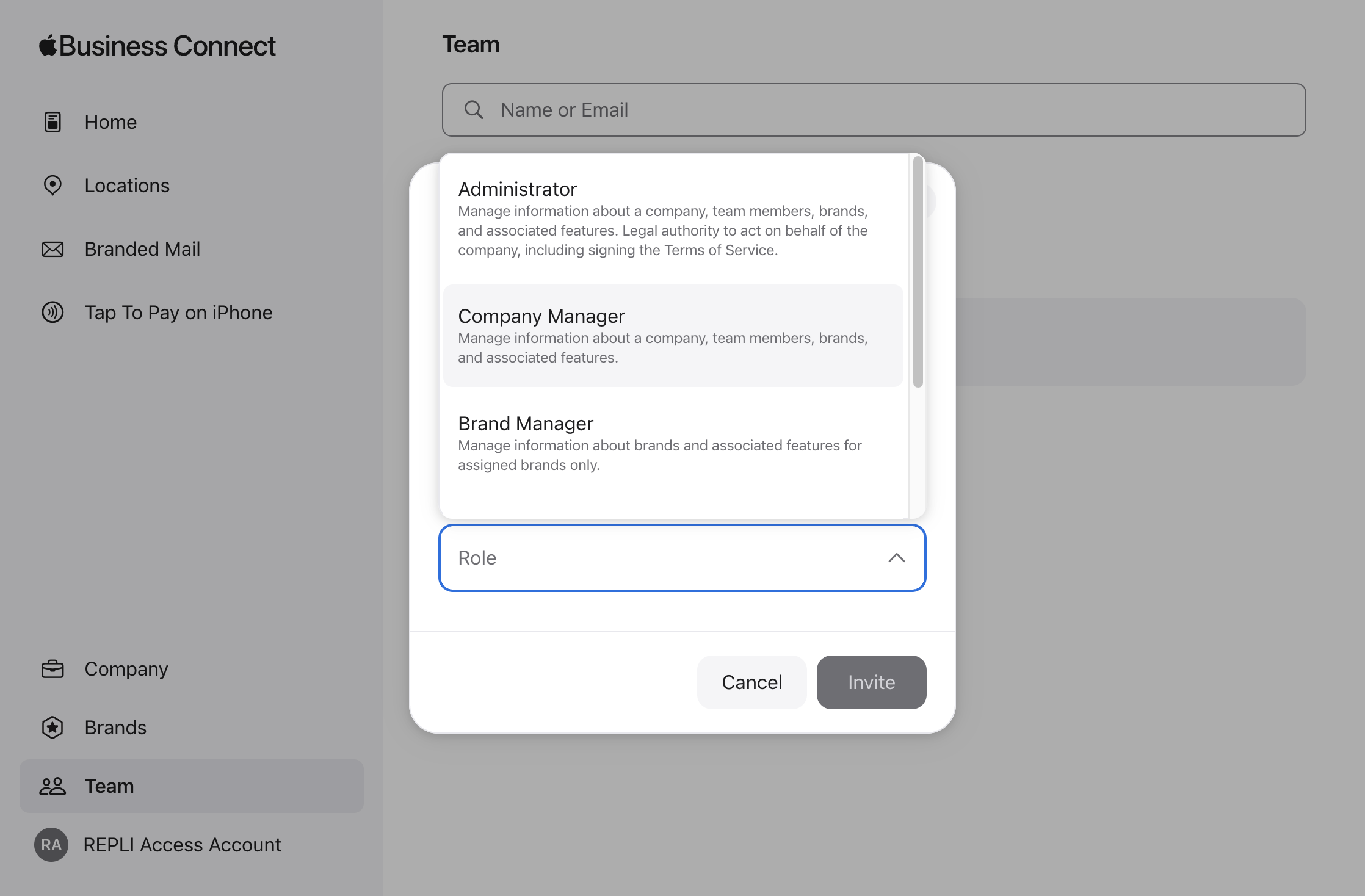 Select Company Manager