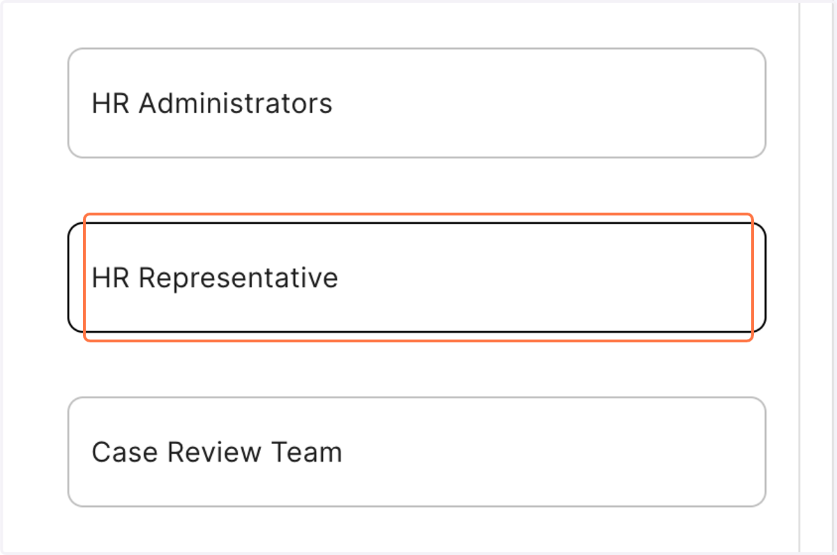 You are now able to edit the title of the HR Representative as per your organisational requirement