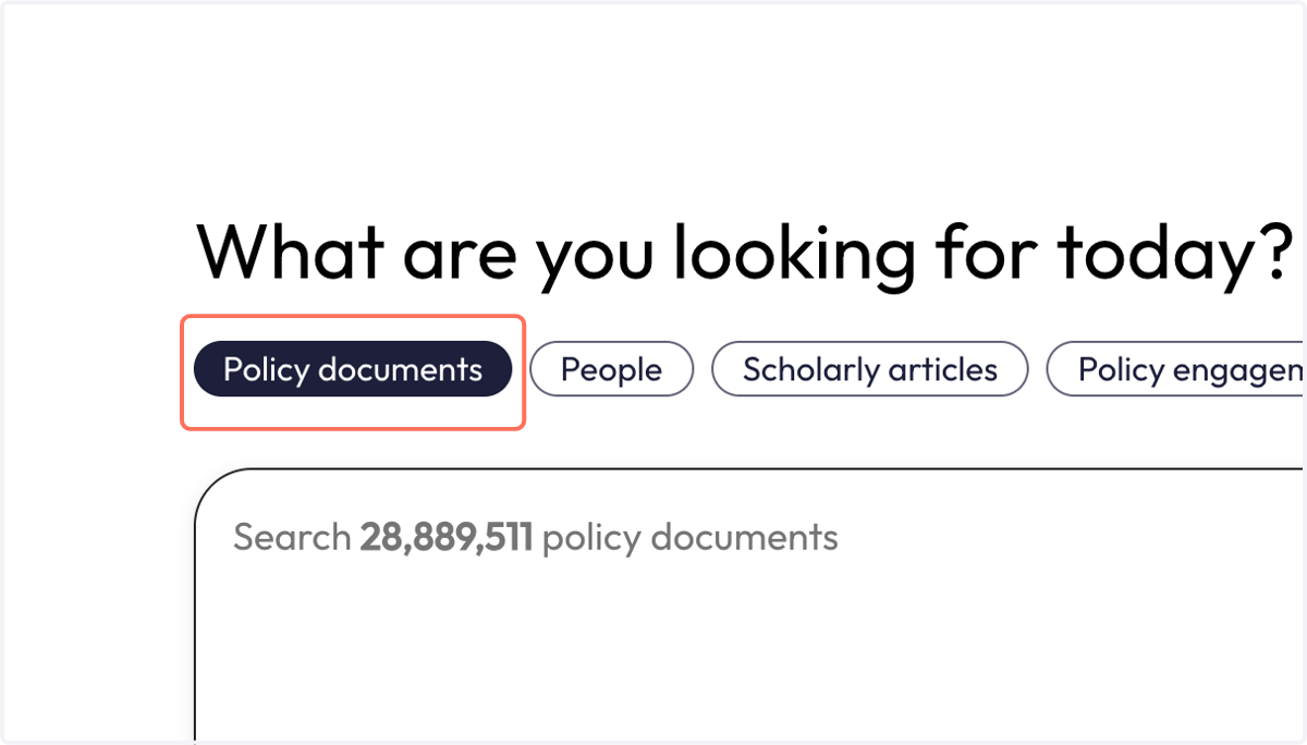 Click on 'Policy Documents'