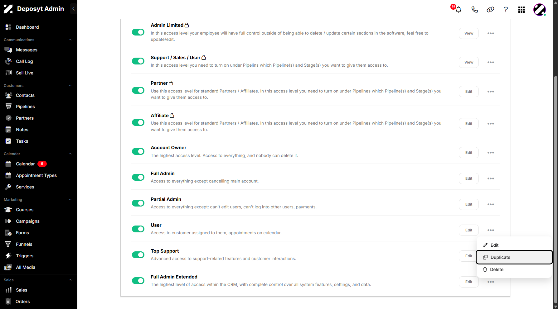 Step 7: Click on Duplicate to proceed.