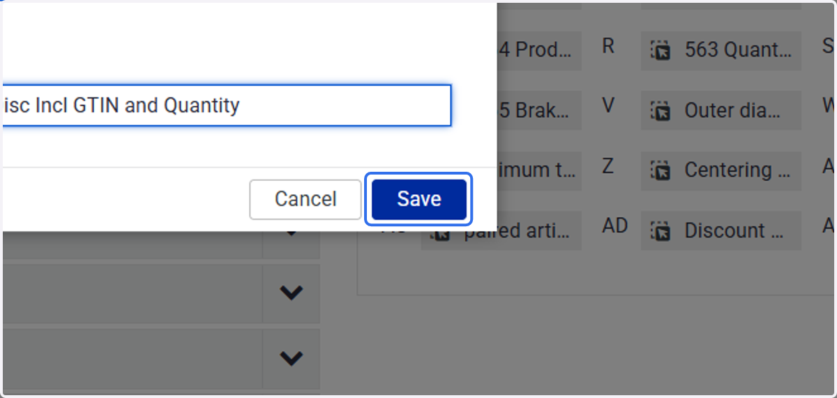 Click on Save