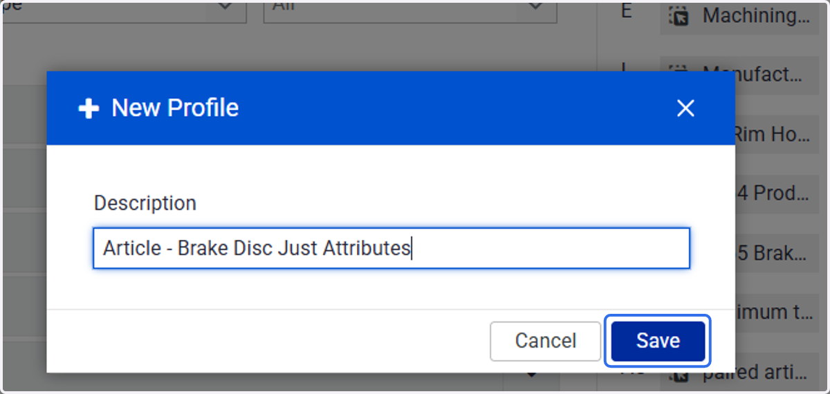 Provide a new name and click on Save