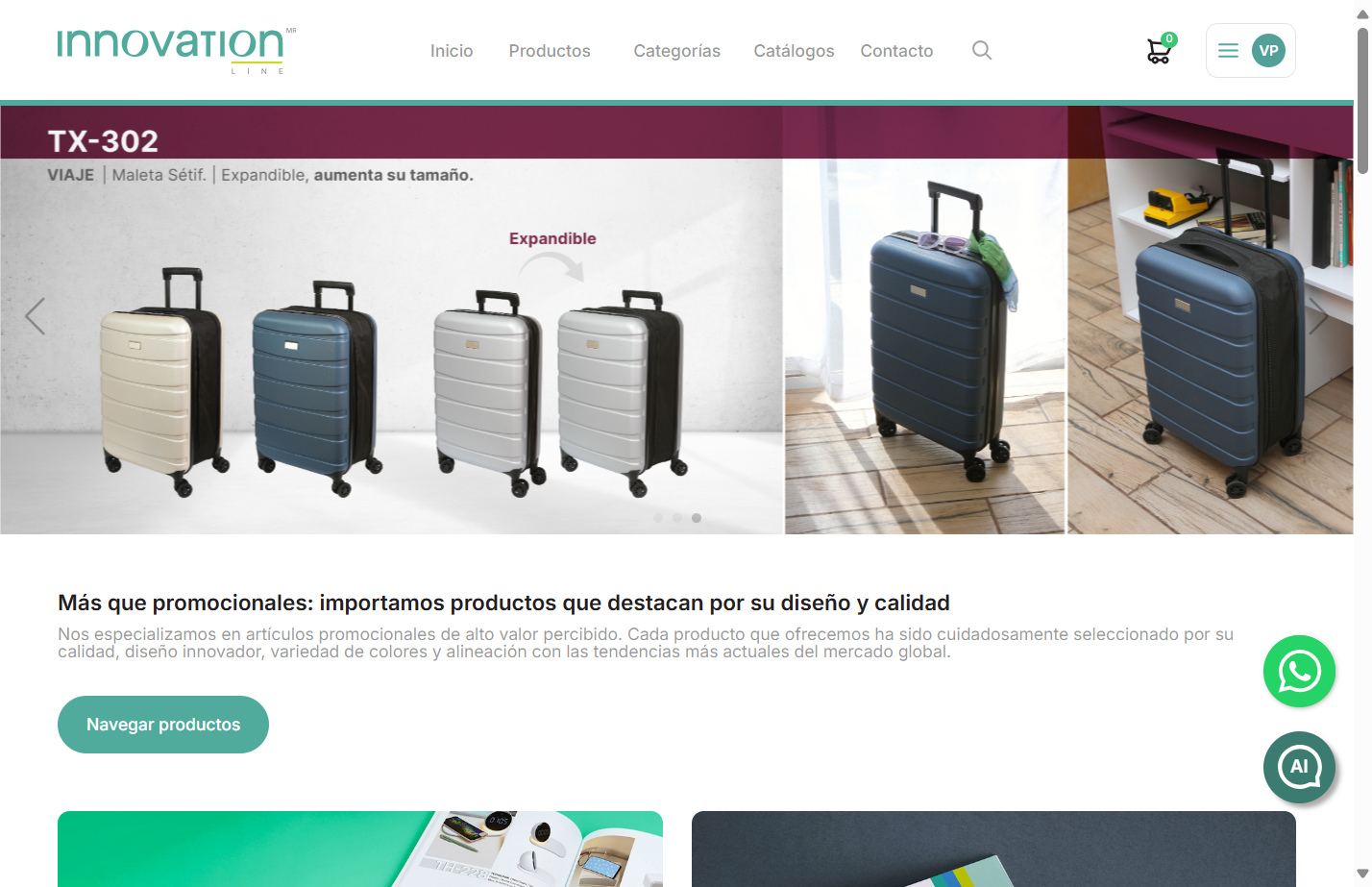 Click en la imagen de chat de AI