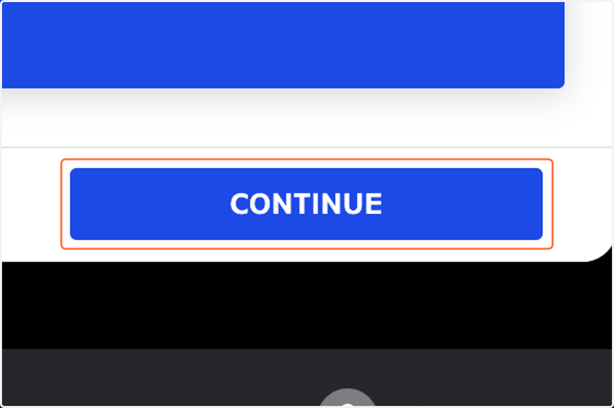 Click on CONTINUE