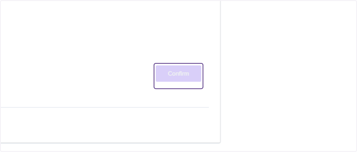 Click on Confirm