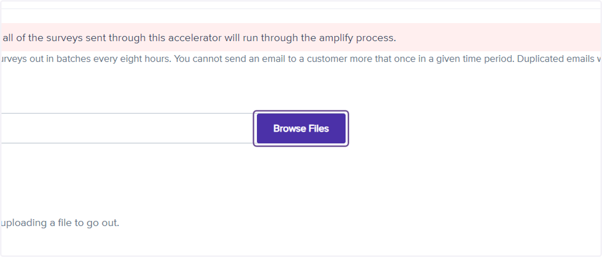 Click on Browse Files