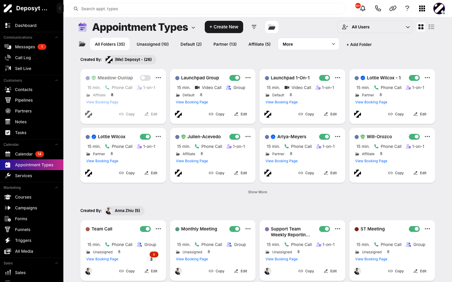 Step 2: if you can’t find the appointment type you are looking for, it might be hidden.