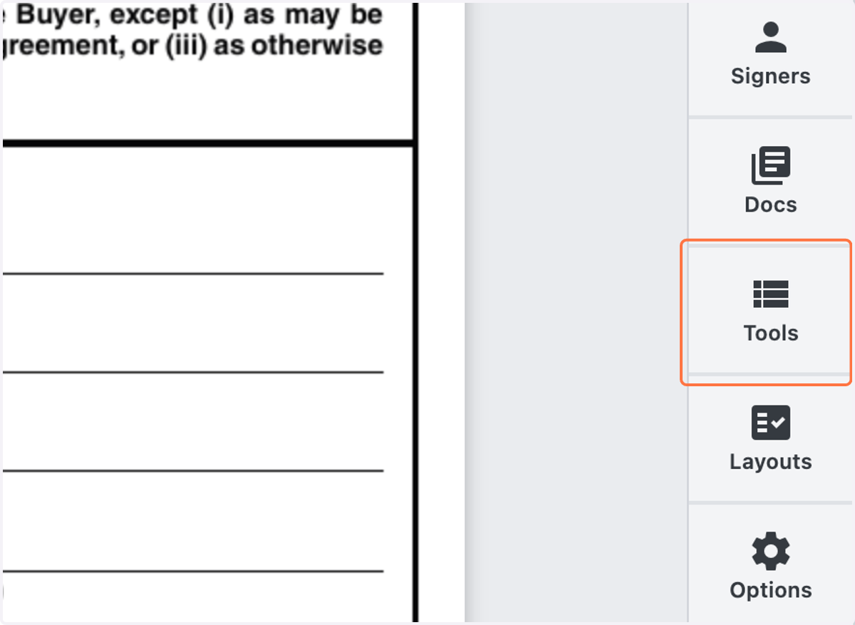 Click on Tools