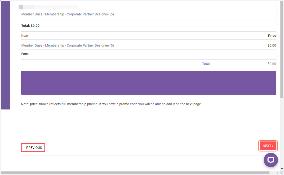 You will be redirected to your review page. Simple click "Next"