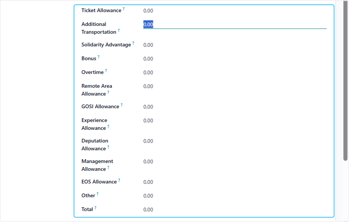 Click on Ticket Allowance?…