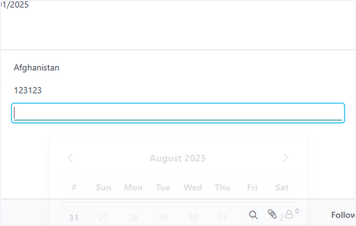 Click on ID Expiry Date?