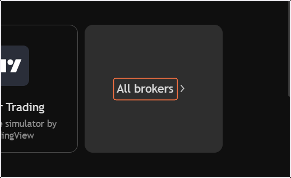 Find “Blueberry.” in the list of all brokers.