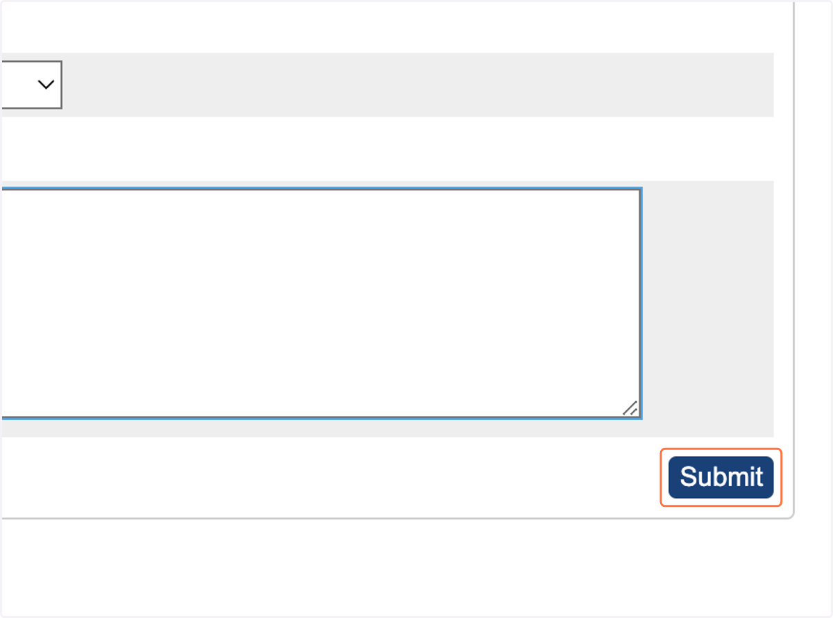 Click on Submit