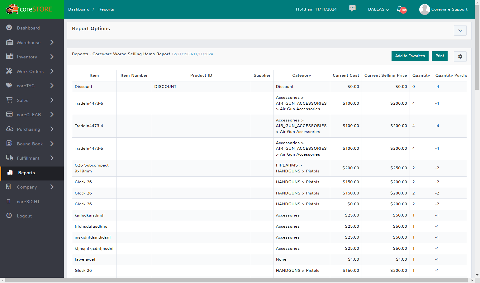 Report View