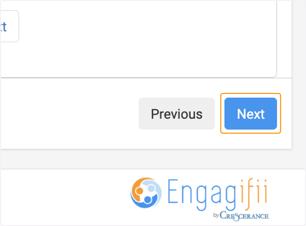 Click on Next