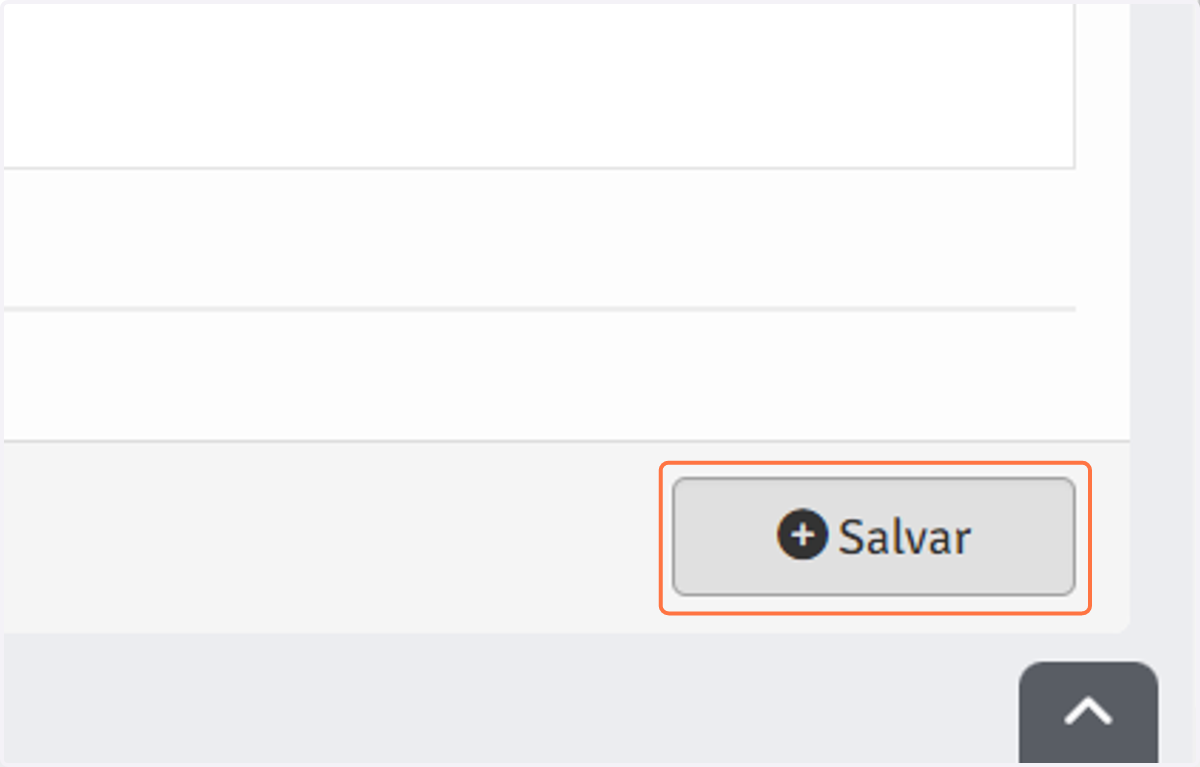 Finalize clicando em "Salvar".