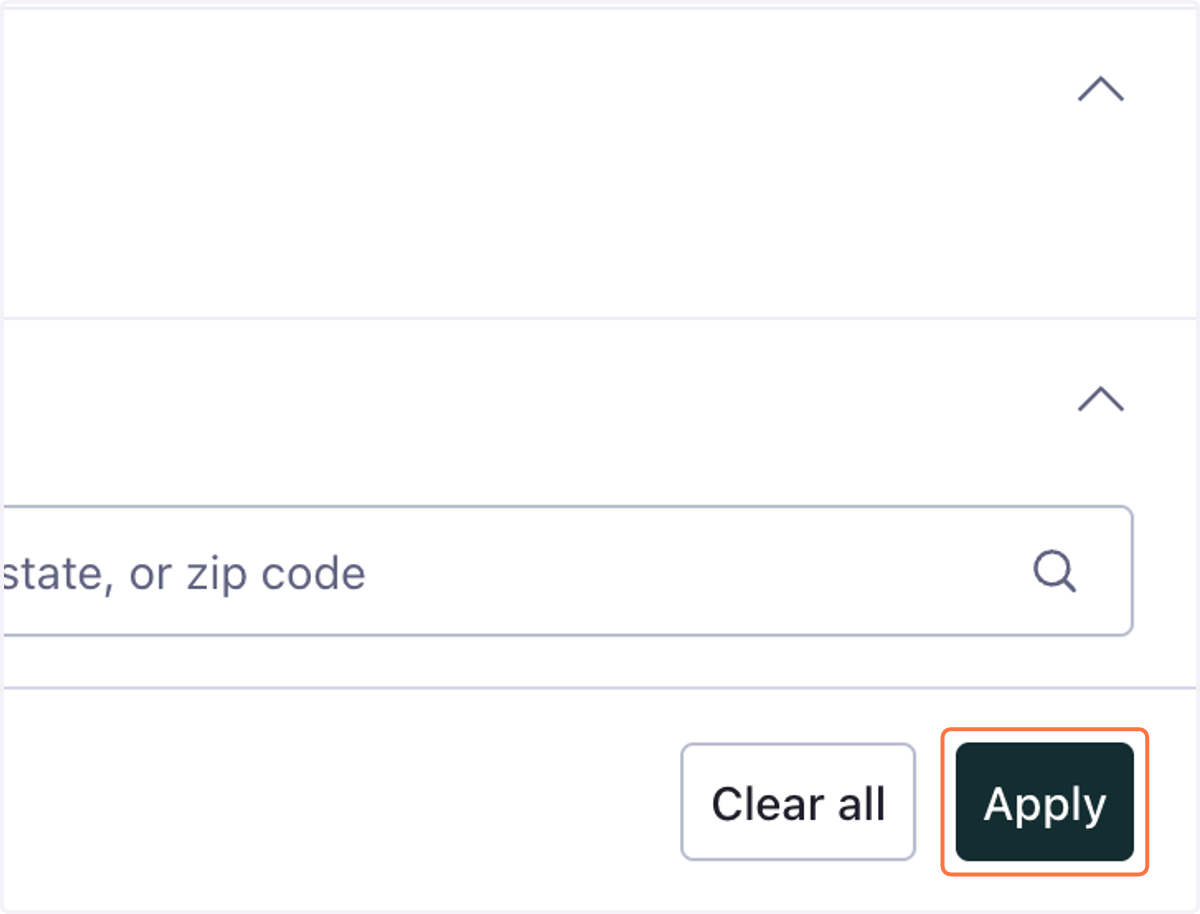 Click on Apply
