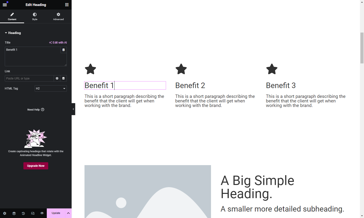 And paste them into their corresponding placeholders
