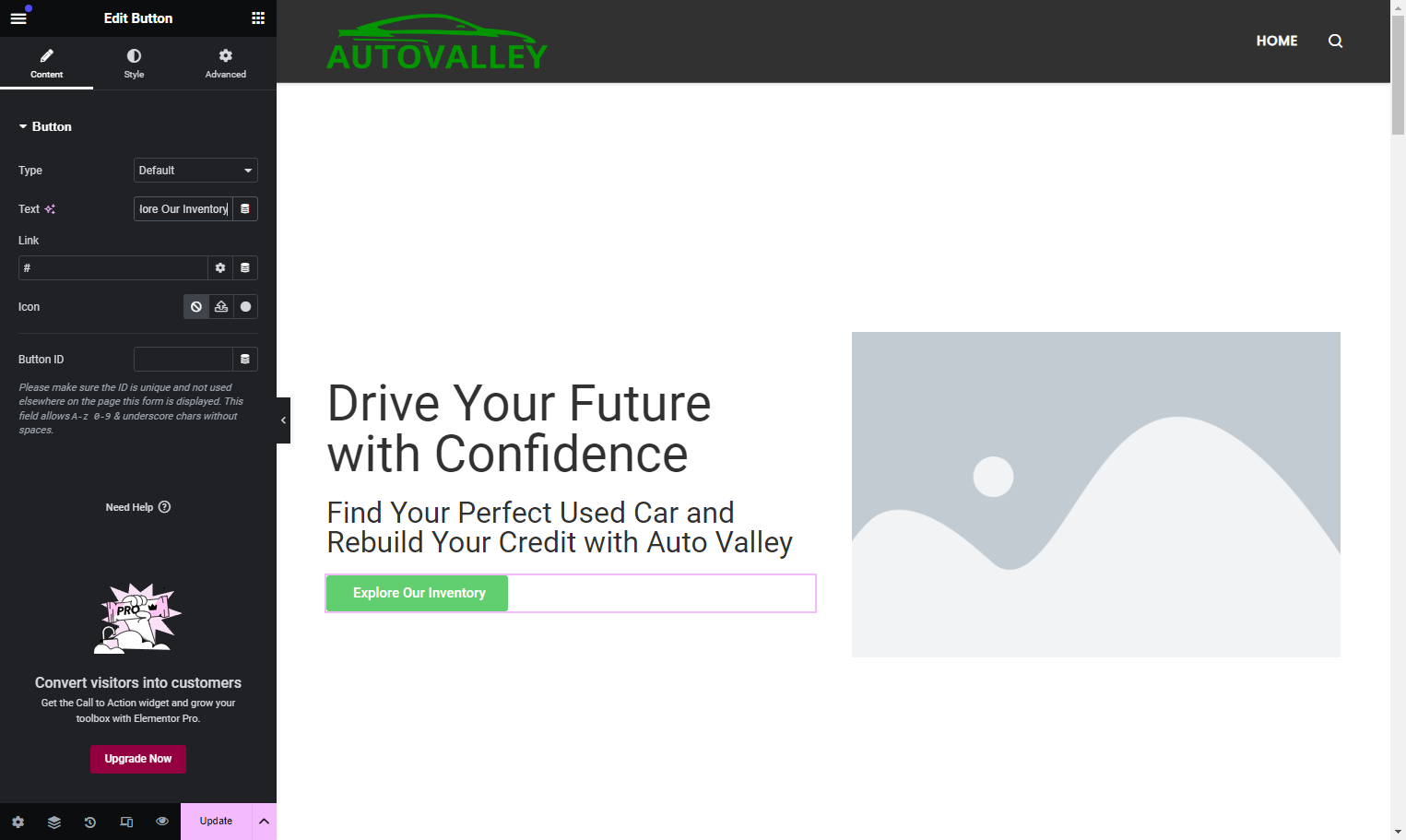 Paste the copied text into the available Text box in the Left Side Toolbar