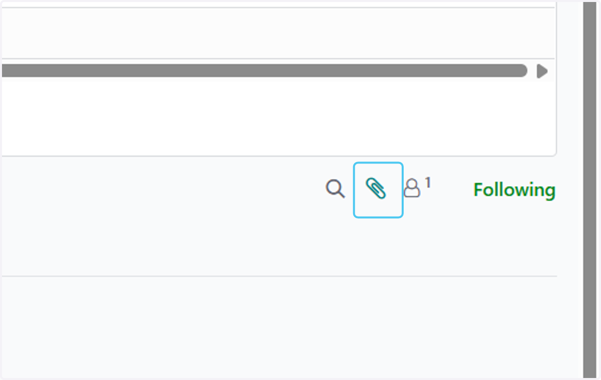 Click on Attach files To add documents.