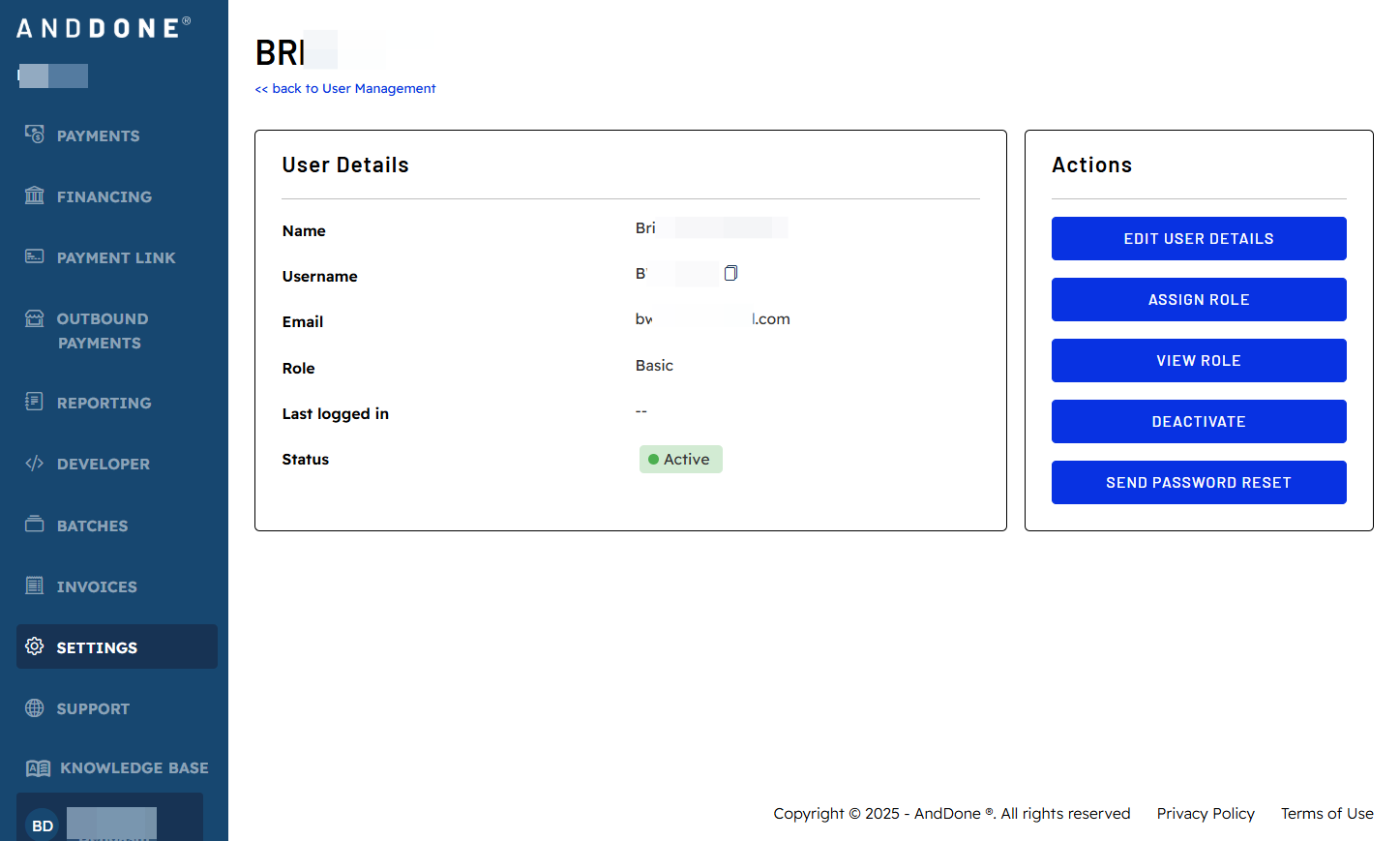 Click on ASSIGN ROLE