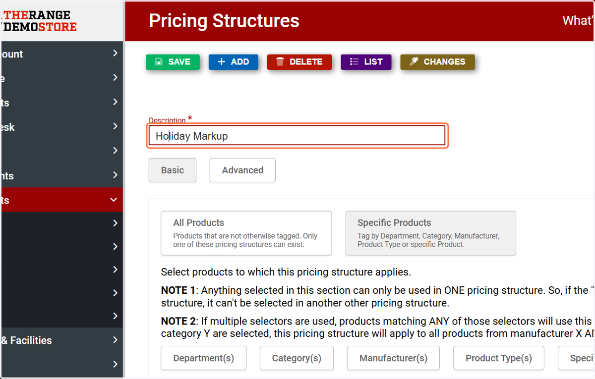 Give your pricing structure a name!