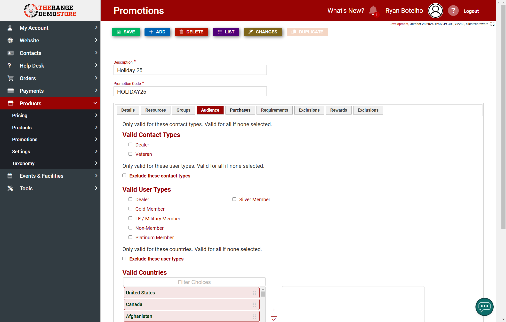 Click on Purchases
