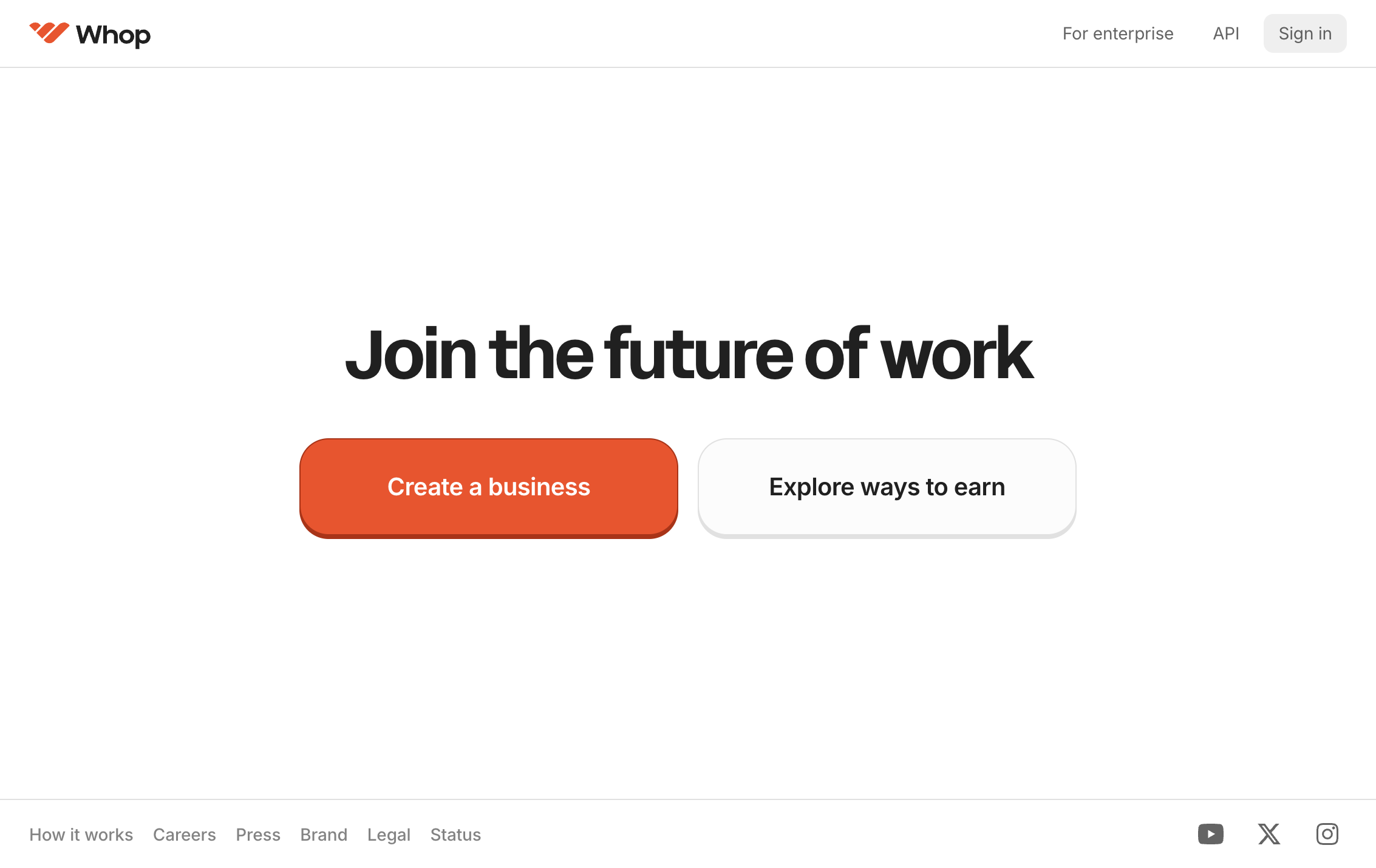 Click on Sign in if you have an existing account