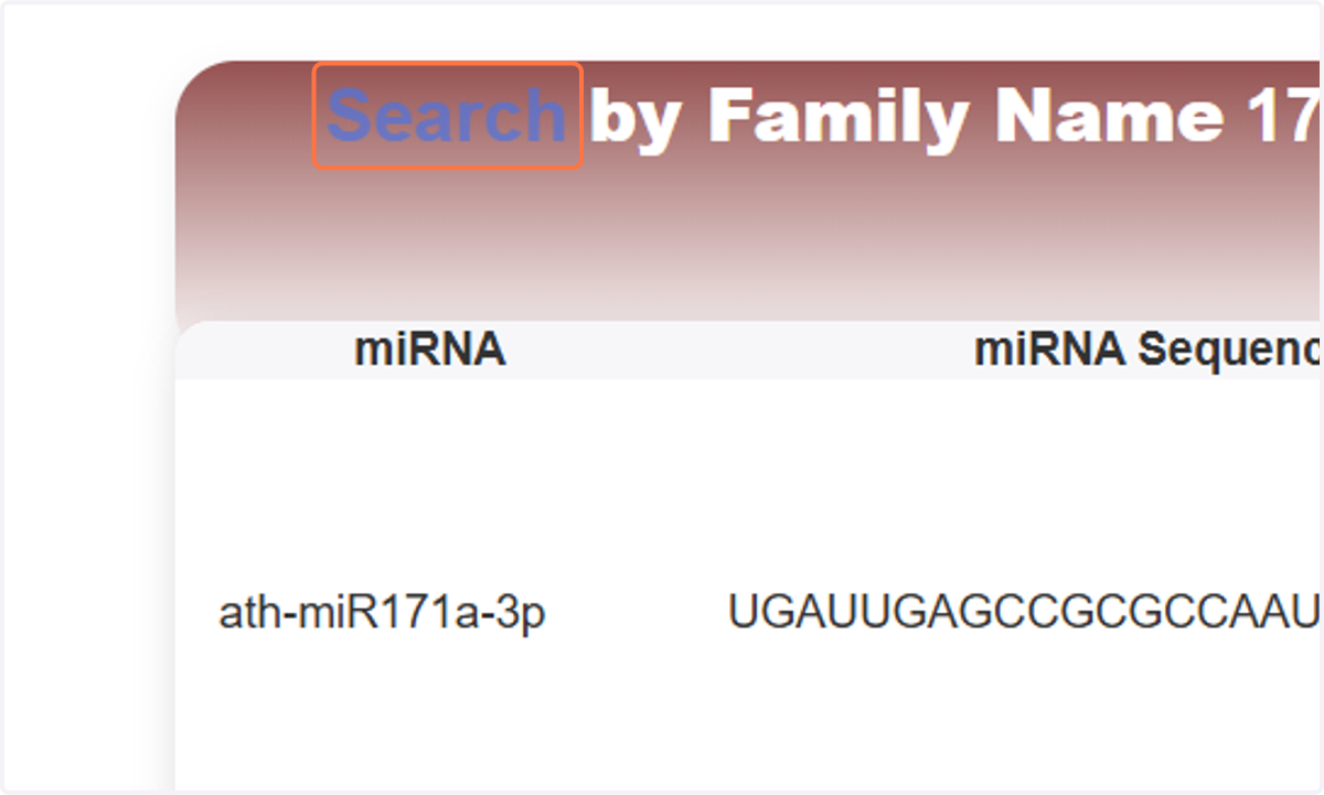 Click on Search to get back to the search