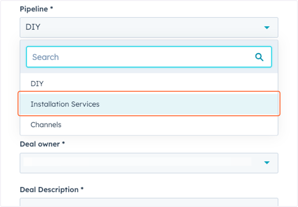 Select the Appropriate Pipeline