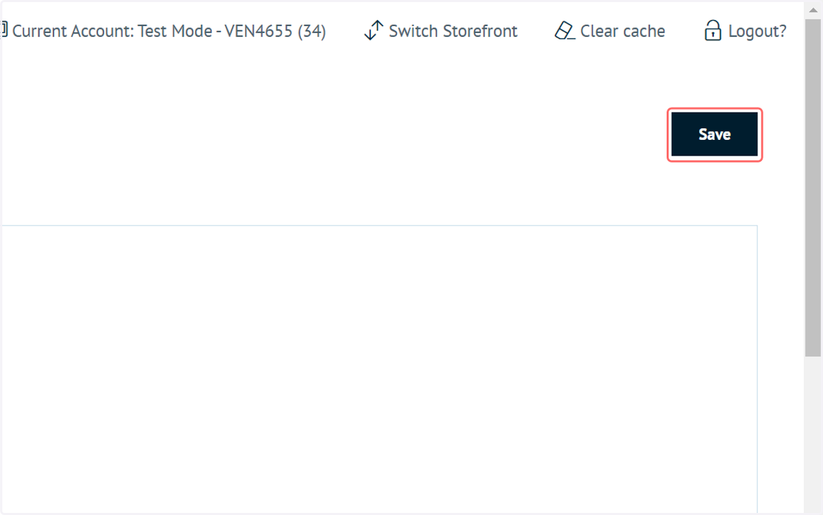 Click on Save