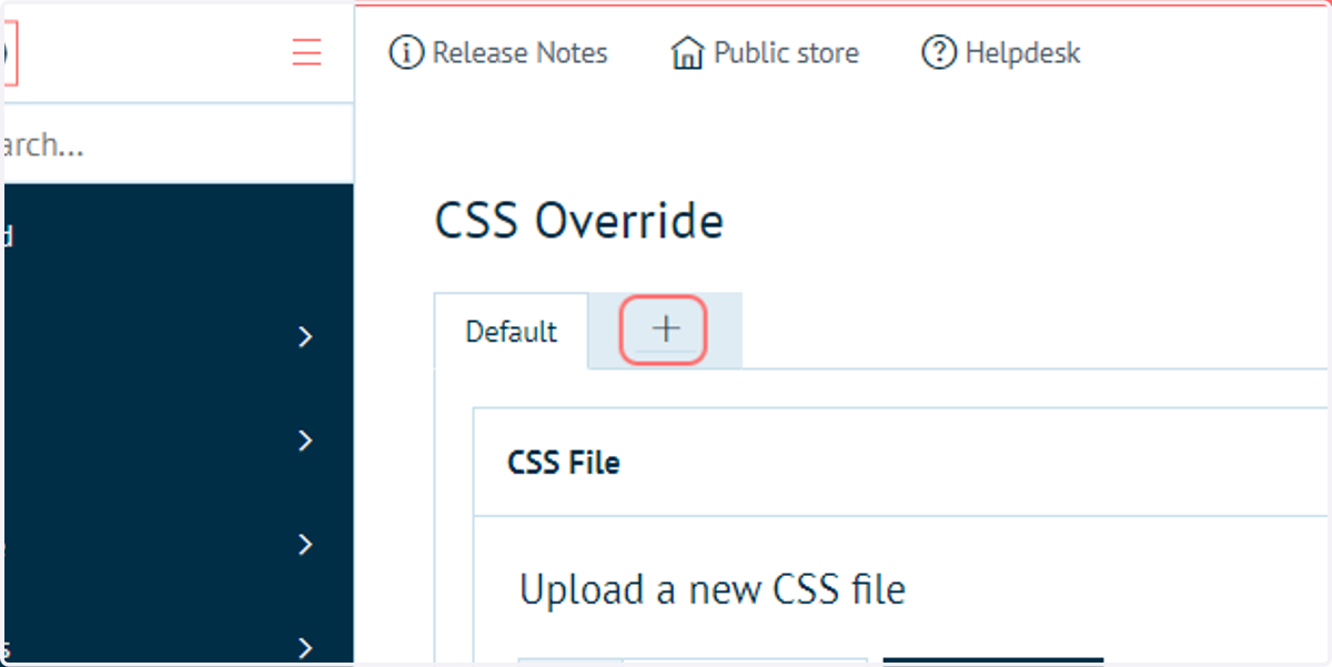 Click on '+' to utilise a Chameleon group