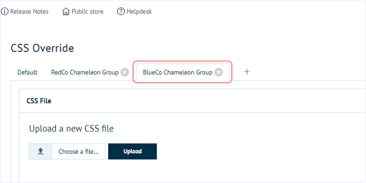 Click on BlueCo Chameleon Group