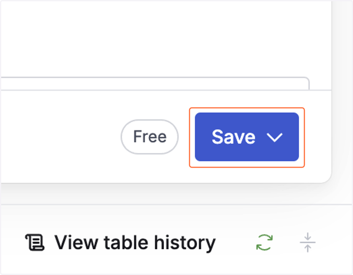 Click on Save