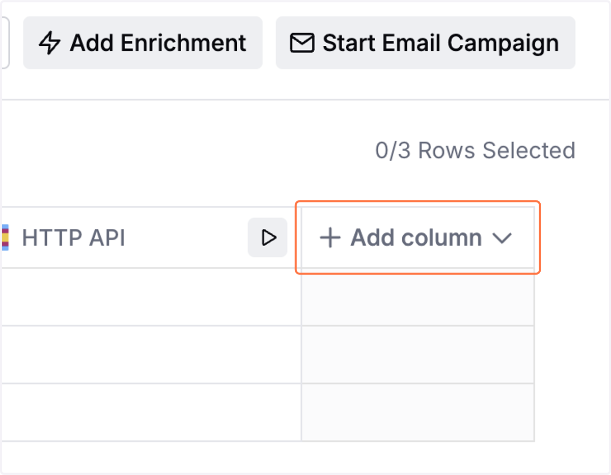 Click on Add column