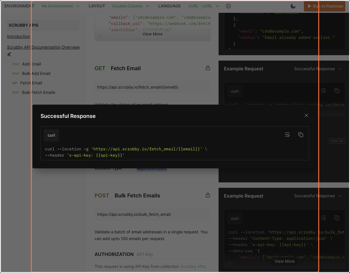 Click on Modal