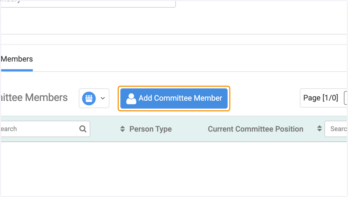 Click on Add Committee Member