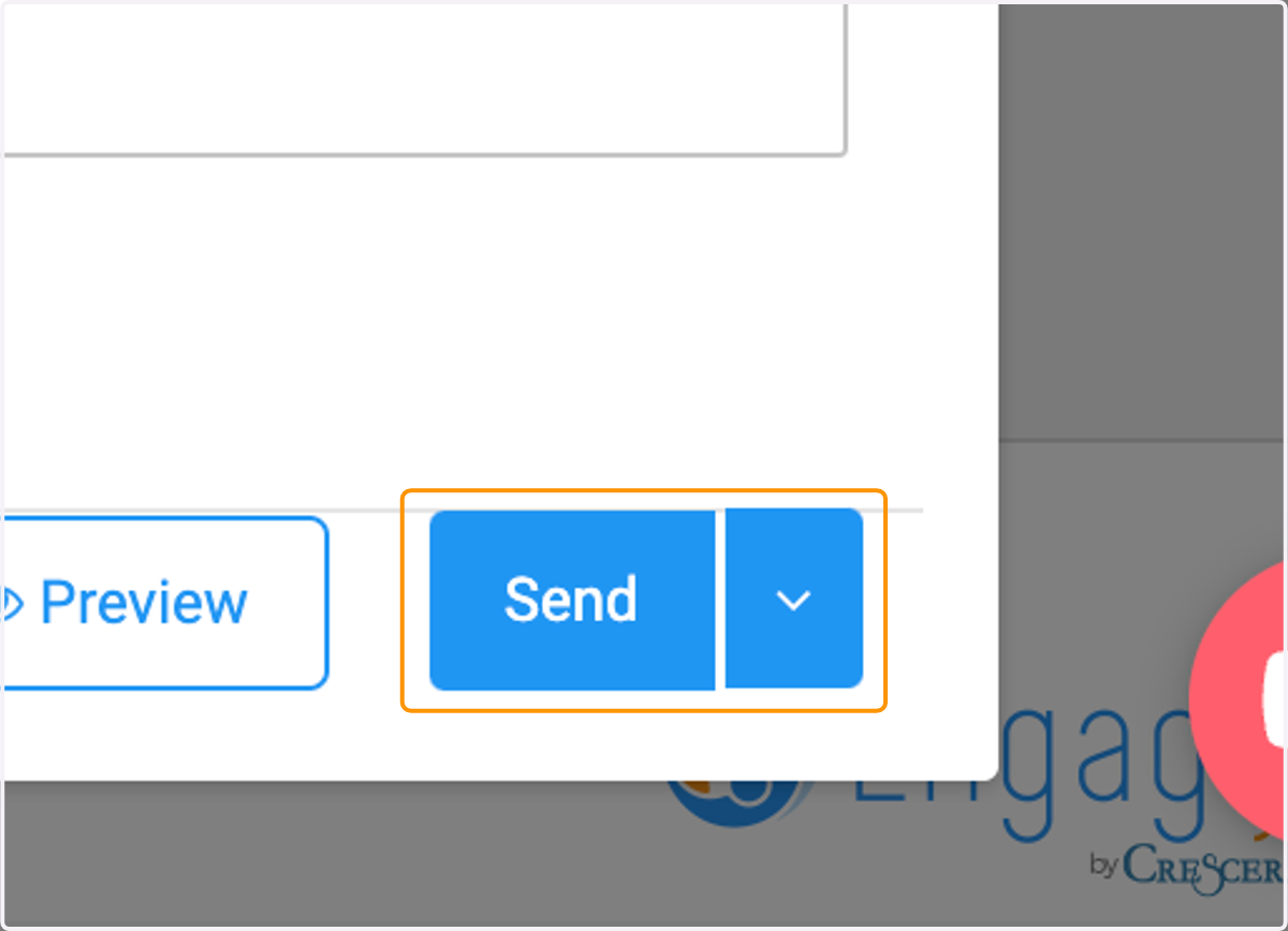 Click on send or send later to send the email to your committee members