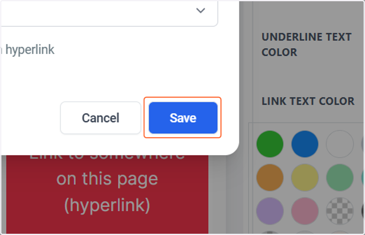 Click on Save
