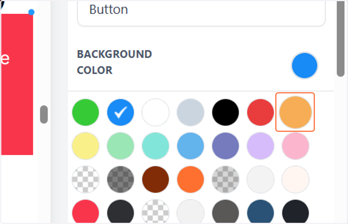 Click on your new colour