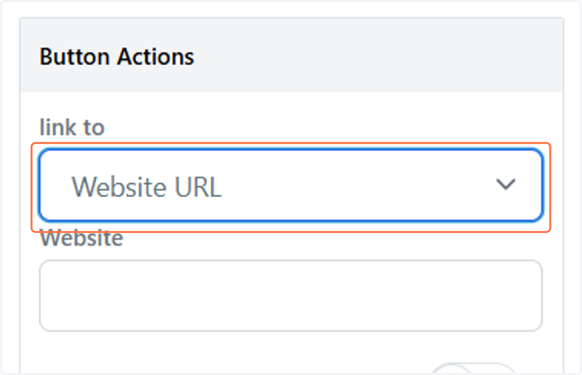 Select Website URL