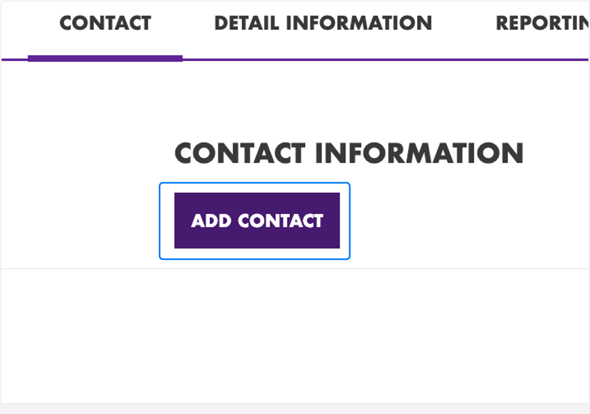 Click on "Add Contact"