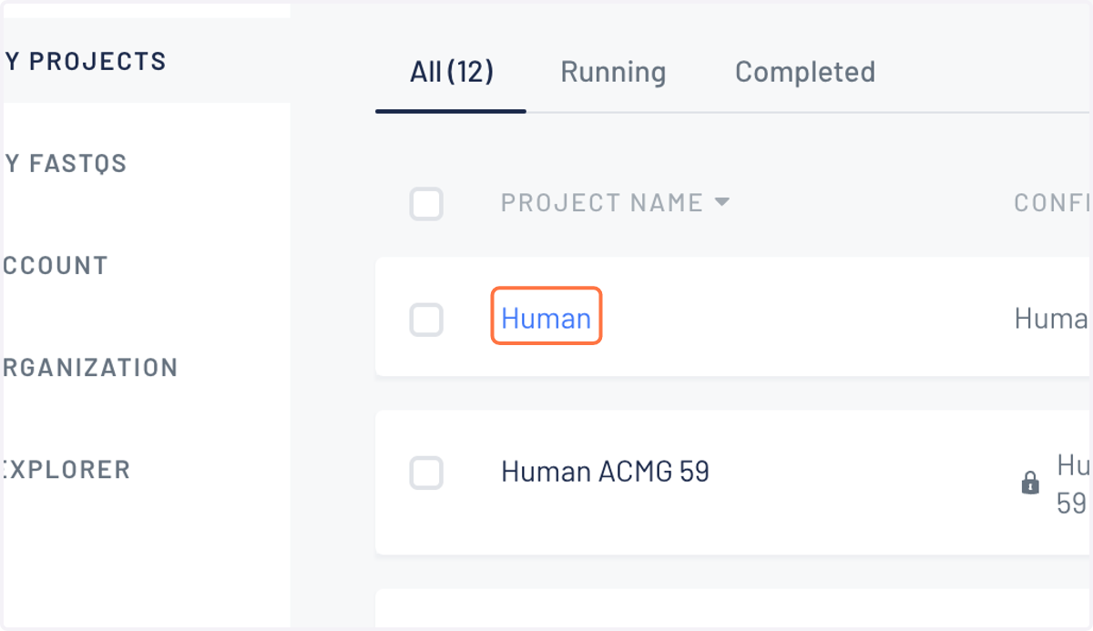 Within your account click on the project you're interested in receiving notifications