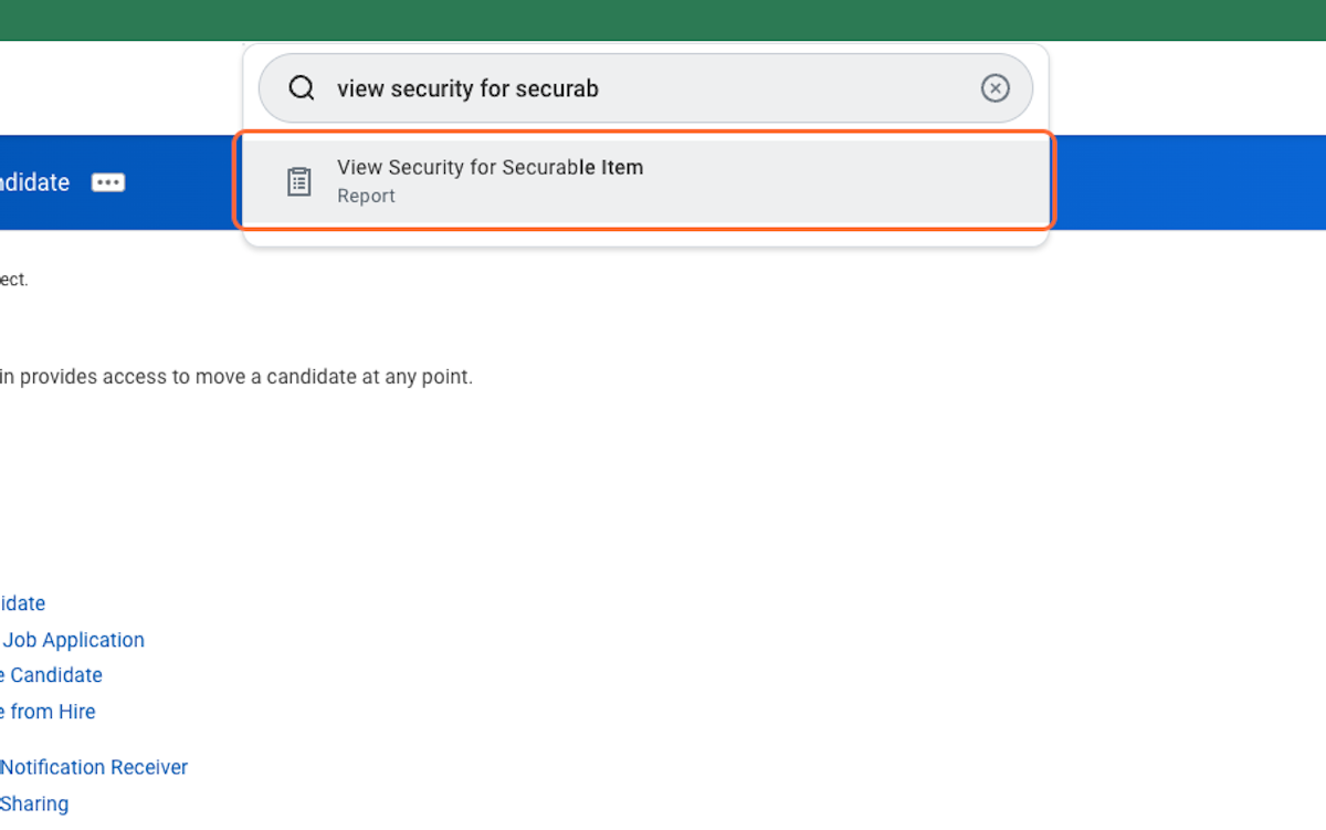 Search for "View security for securable item" 